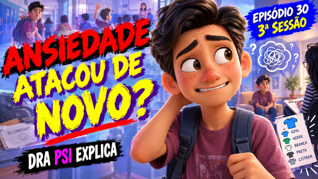 ANSIEDADE ATACOU DE NOVO?